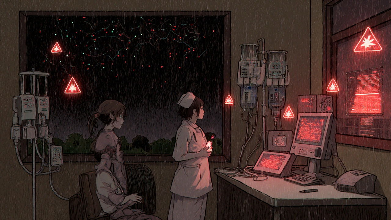 A cyberattack cripples hospital systems as a nurse and child face an empty insulin vial.