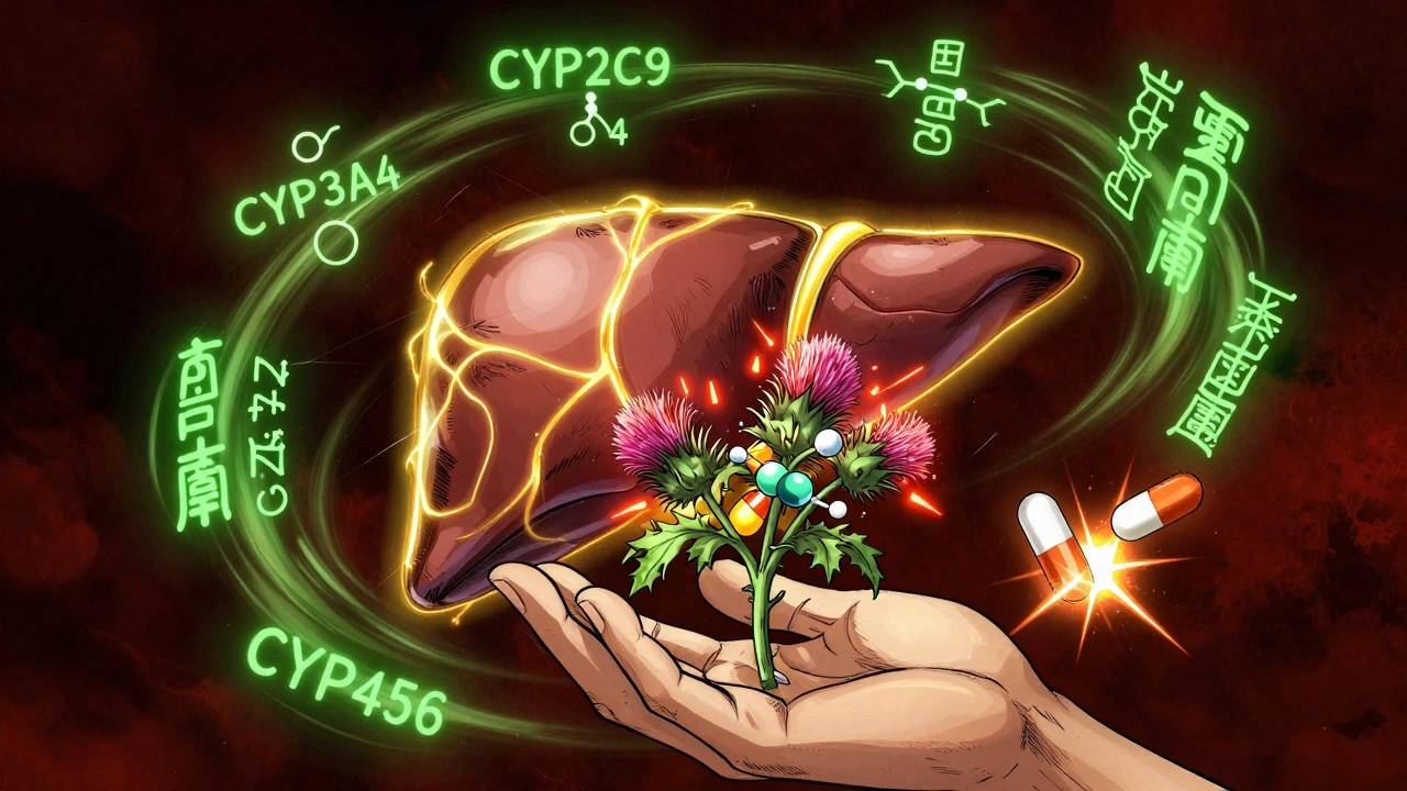 Milk Thistle and Liver-Metabolized Drugs: What You Need to Know About Enzyme Interactions