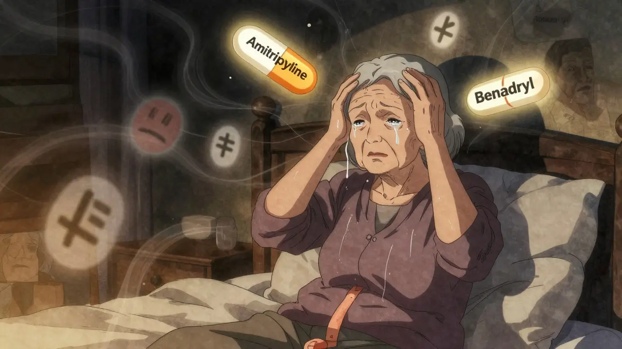 Tricyclic Antidepressants and Antihistamines: The Hidden Danger of Anticholinergic Overload