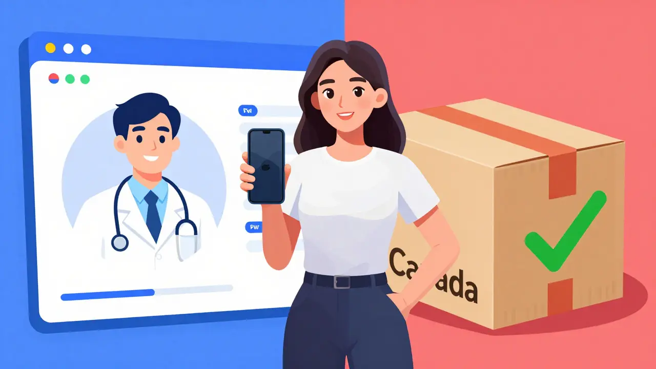 Digital art of telehealth and safe online pharmacy options